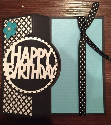 Birthday
Card open
