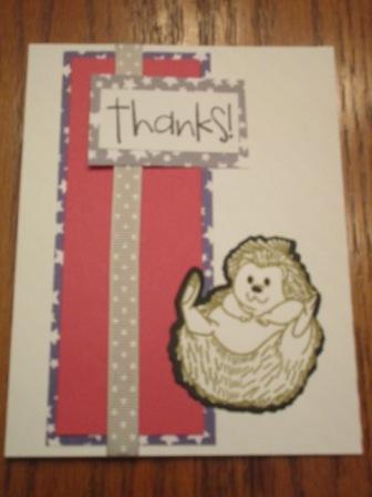 Thanks
This card uses papers from Mar and Apr card kit.  It also uses stamps from the june flowerpower2fill on the inside.
