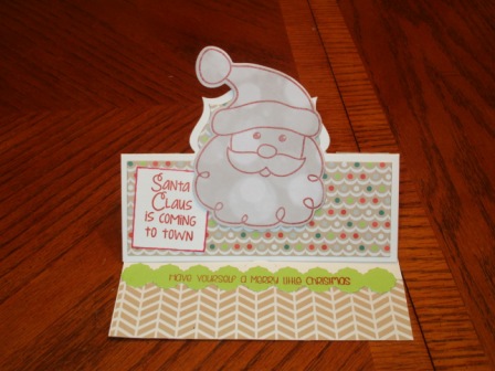 Santa stand up
