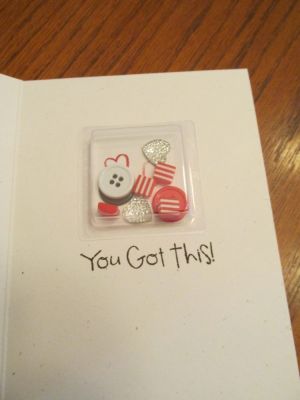 Hedge hugs shaker part 2
This is the inside of the card
