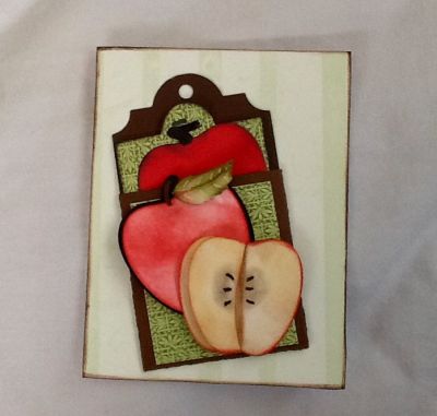 Apple tag card
