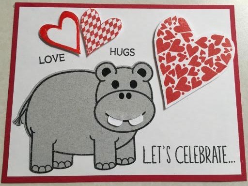 Hippo's 2 stamp & Stamps 2 die for
