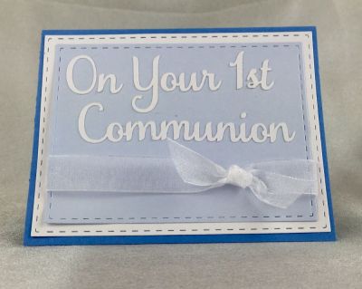 On Your 1st Communion
Card for my Grandson
Keywords: 1st Communion