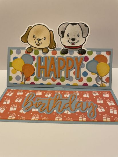 Simple A2 Stand up with Peeking Critters
Peeking Critters birthday
Keywords: Simple A2 Stand up