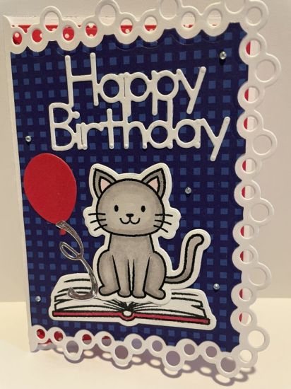 In My Book Cat Birthday
