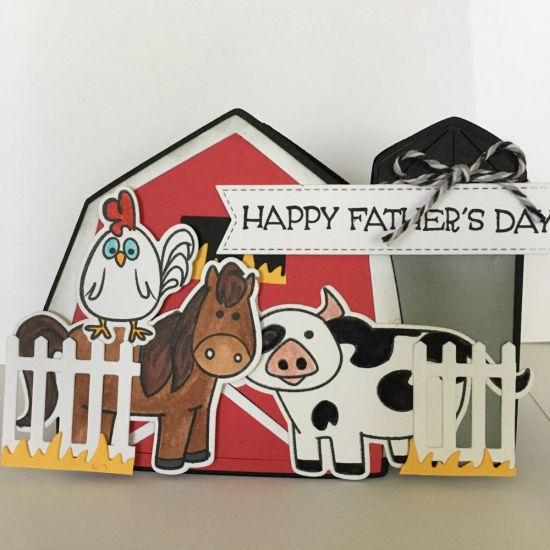 Farm for Father�s Day Fold-it
