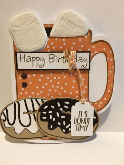 Mug and Donuts Happy Birthday
