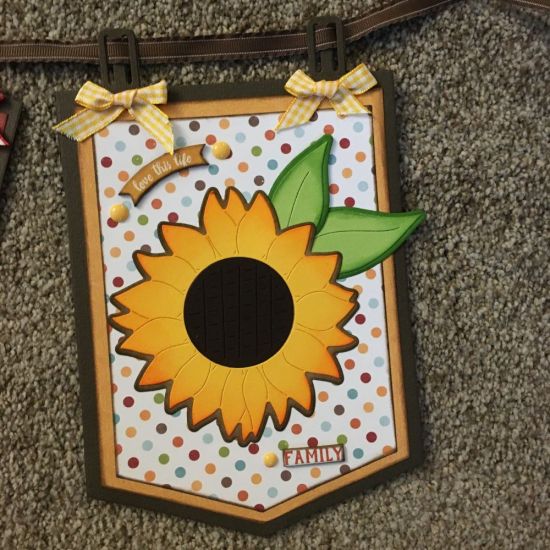 Fall Banner �Sunflower
