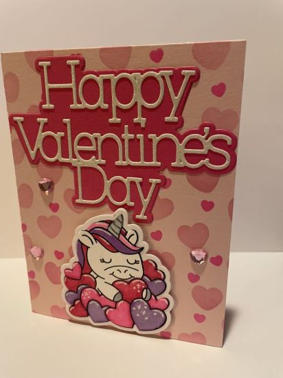 Keywords: Heart pop up step up card