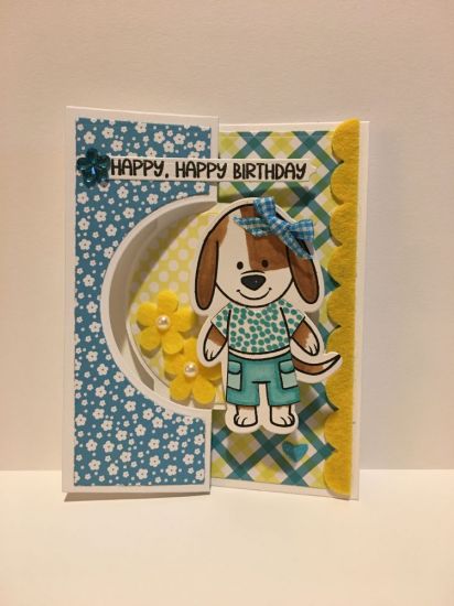 Little Peeps Dog Happy Birthday
