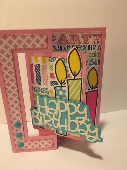 Rectangle Flip-it with Birthday Candles

