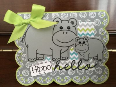 Hippo Hello
Hello drop-in card with Hippo2Stamp and dies
