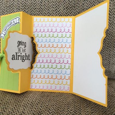 Inside of "Everything is going to be alright"
