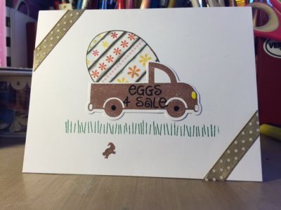 Eggs 4 Sale Easter Card
That bunny better grow up fast if he wants to eat that Easter egg!
