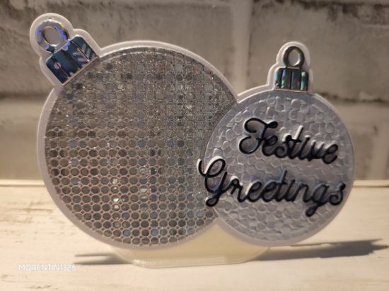  A1 Ornament Fold It
The Stamps Of Life: A1 Ornament Fold It
Keywords: Festive Greetings Sept 2025 Card Kit