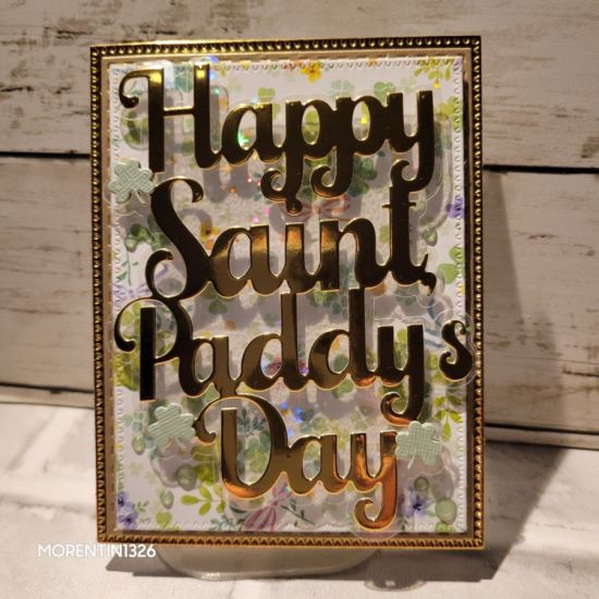 Happy Saint Paddy's Day

 Happy St Paddy's Day Die
 Stitched Rectangles Die


Keywords: Happy St Paddy's Day Die Stitched Rectangles Die