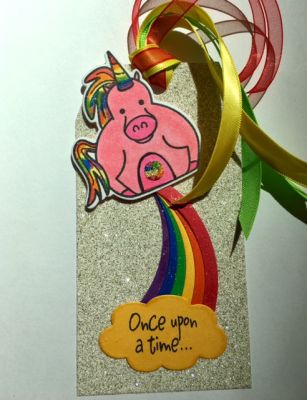 Rainbow bookmark
