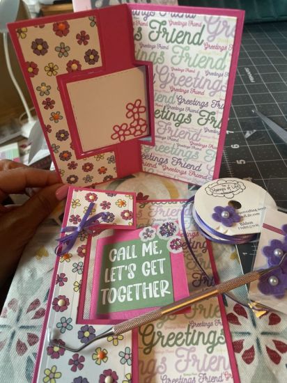 Greeting friends Collection
Card kit, and square frame kits flip it’s 
Keywords: Greetings Friend