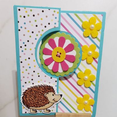 Sending hedge hugs
Keywords: Hedgehog2stamp, HSN exclusive circle flip-it, hip hip hooray