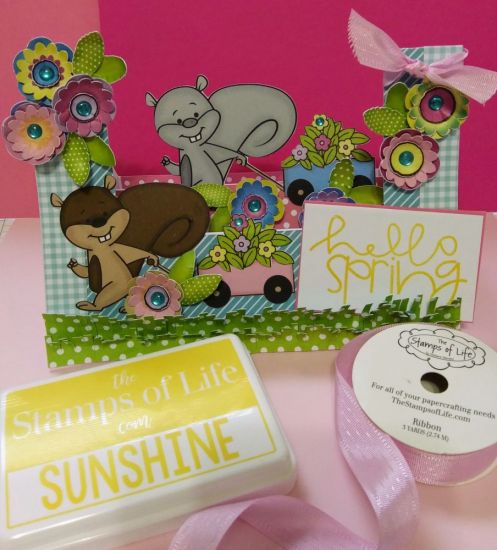 Hello Spring
Squirrel 2stamp Hello Spring step card
Keywords: Squirrel2stamp stepcard