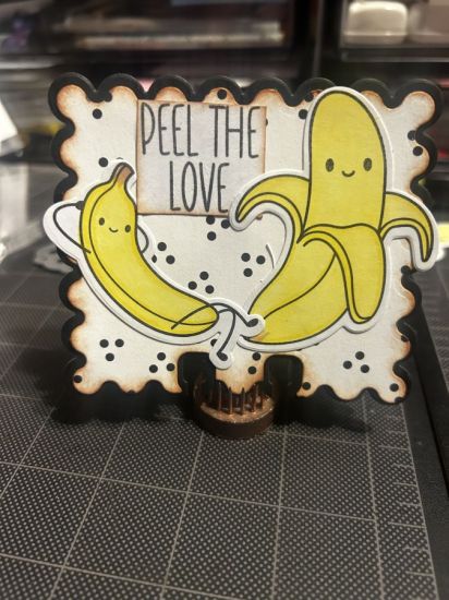 Bananas 
Creative Dexter card with bananas
