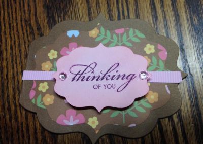 Fancy frame card
Keywords: Fancy frames, thinking of you