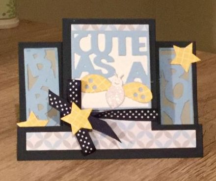 Baby boy card
