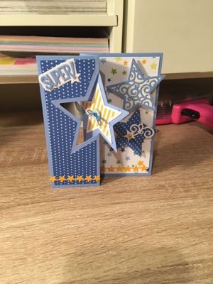 Star flip it card

