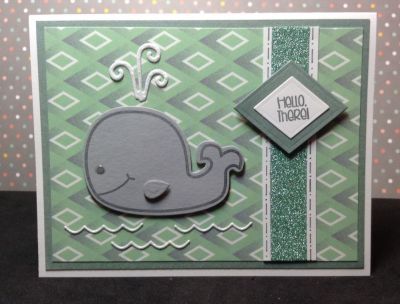 Happy Birthday Whale
Birthday card using whale2stamp, patterns4whales and dies
Keywords: Whale2stamp birthday