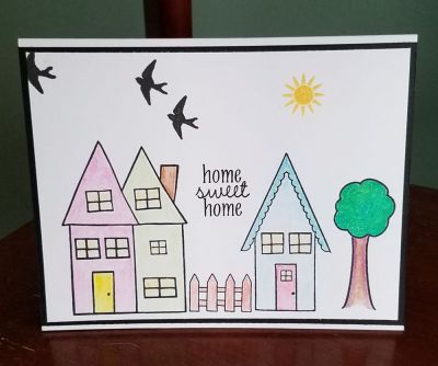 Welcome 
Welcome home card 
Keywords: Welcome home card