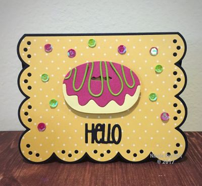 Berry Limeade Donut Card
A simple die cut card with coordinating sequins scattered throughout :)
Keywords: donuts2stamp 