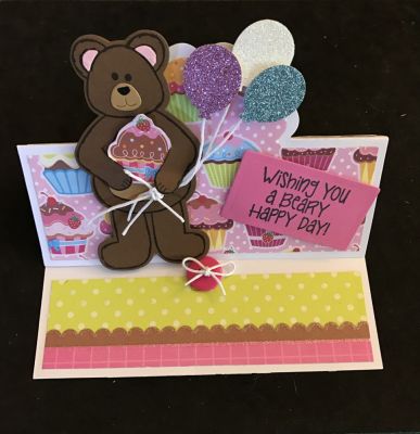 Wishing you beary happy day
Birthday card
Keywords: Bear2stamp birthday