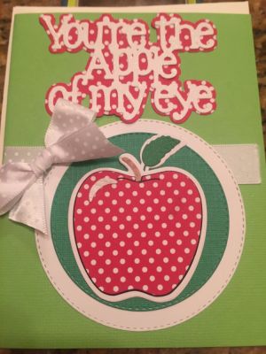 Apple of my eye 
Apple of my eye
