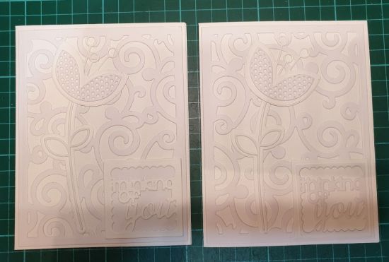 White on white is fantastic for sympathy cards
Keywords: spring flower, swirl A2, Mini square stand ups dies