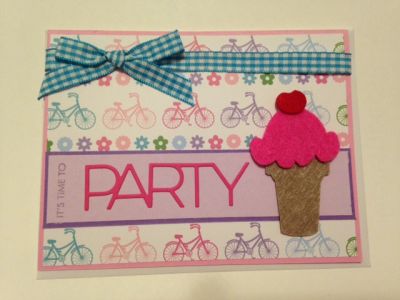 Card Kit Club
Birthday Card using June 2016 Kit Club
