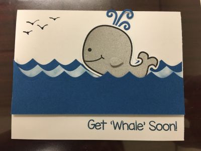 Get Whale Soon!
All elements came from the March Kit Club 2016; I hand-drew the little birds
Keywords: March Kit Club 2016