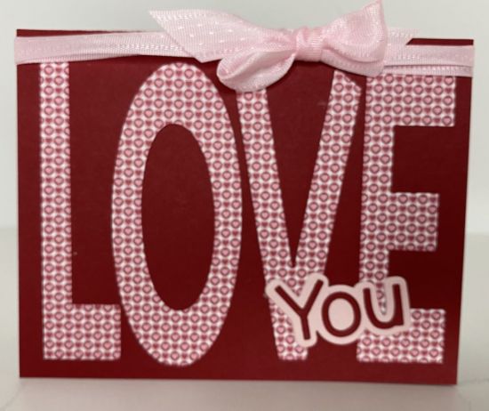 Valentine card 
