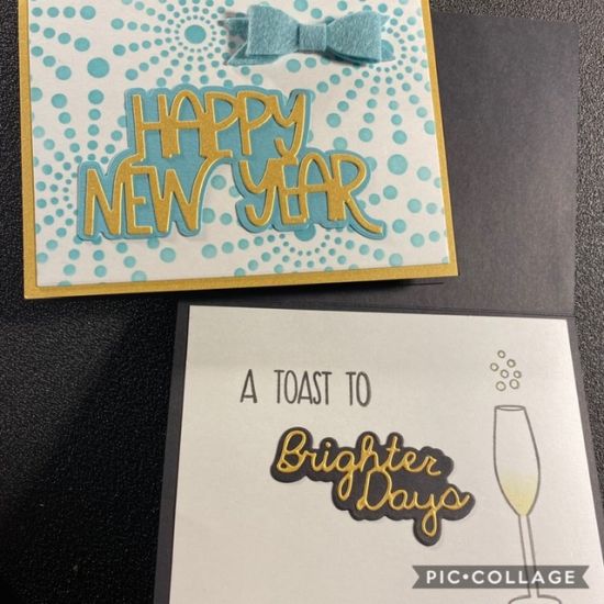Happy New Year
2021 New Year�s 
Keywords: Funky Bold Happy New Year Die Set words4toasting