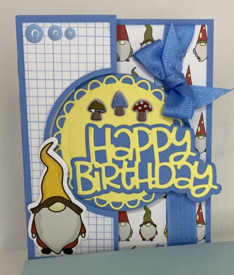 Happy Birthday 
Keywords: Circle flip it, eyelet scallop circle die set, April 2020 card kit