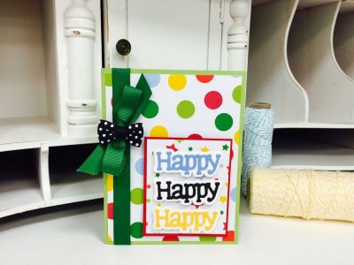 Happy Happy Happy
Keywords: Words Happy Card Kit