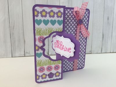 Hello Sunshine in Purple
Keywords: Flip it card kit
