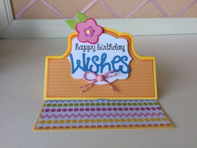 Happy Birthday Wishes
Keywords: Stand Up Card Kit