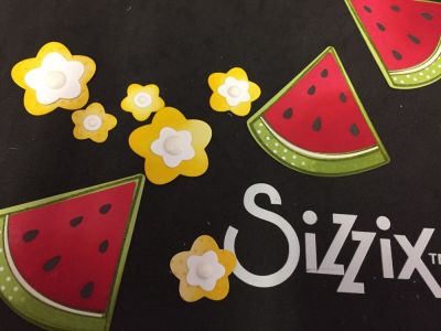 Embellishing Die Cuts
Adding ink with the Blender4ink adds great highlights to your die cuts
Keywords: ink, blender4ink, watermelons, flowers