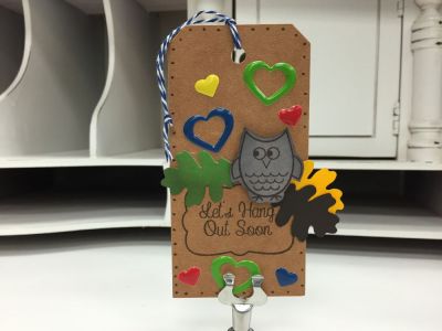 Owl Tag
Keywords: Owl Tag Embellishments