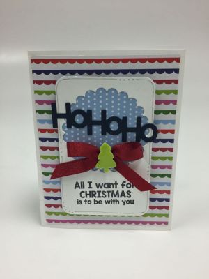 Ho Ho Ho
Keywords: Ho Ho Ho Word Dies Christmas 
