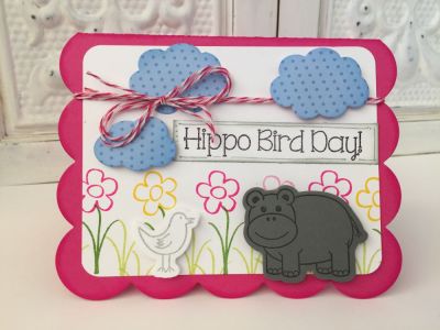 Happy Bird Day Scallop Card
Keywords: Sizzix Scallop Drop in Die, card, happy birthday, birthday,