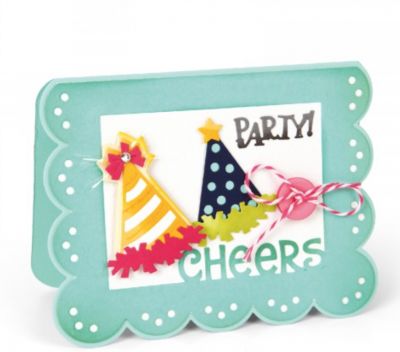 Party Hat Cheers Card
