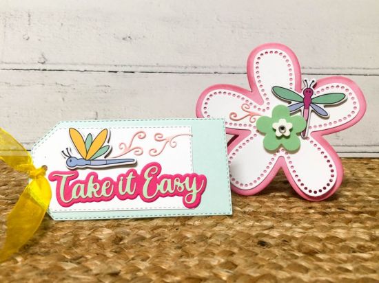 Keywords: TropicalFlowerFold GiftTagDies