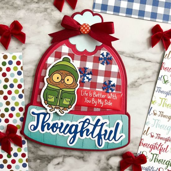 Thoughtful Beanie Fold-it Card
