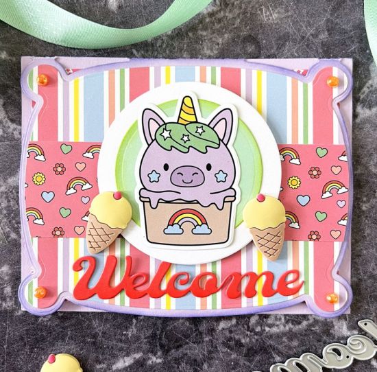 Welcome Delightful Card
